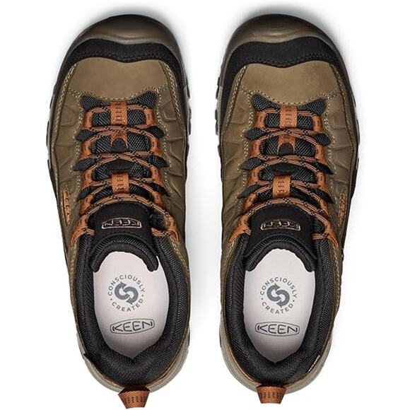 NWT KEEN Men’s Targhee 4 Low Waterproof Hiking Shoes Green / Teal 11.5 Wide main image 6